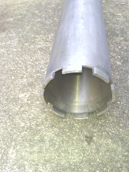 BlueFlag 4" core bit has 10mm diamond teeth 4" bit has 10mm diamond teeth