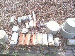 4" core drill bit plugs. Some people call them cores, well yea, after your done. concrete 4" cores