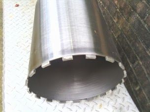 BlueFlag 6" core bit. 6" bit has 10mm diamond teeth