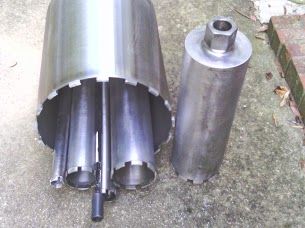 BlueFlag 12" core bit has 10mm diamond teeth 12" bit has 10mm diamond teeth