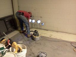greensboro core drill project near Hanes Mall