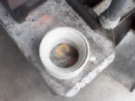 top viewpoint of our special core drill slurry catcher